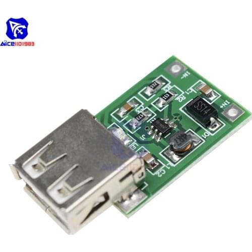 Diymore USB DC-DC 0.9 -5V to 5V 600MA Step-Up Booster Converter Mobile Power Supply Module
