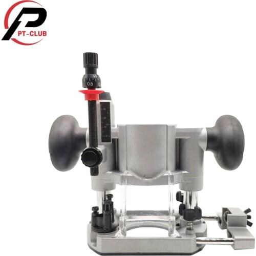 Compact Plunge Router Milling Trimming Machine Base for Electric Trimming Machine Power Tool Accessories