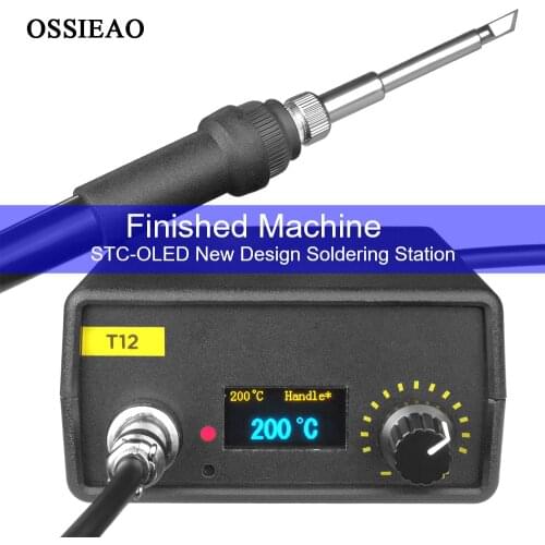 2019 OLED Electric Unit Digital welding Iron Station Temperature Controller for HAKKO T12 OLED Digital Soldering Iron FX-952 951