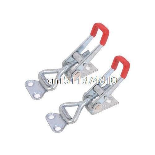 Plastic Cover Lever Door Button Type Metal 100Kg Toggle Clamp BRH 4001 2pcs