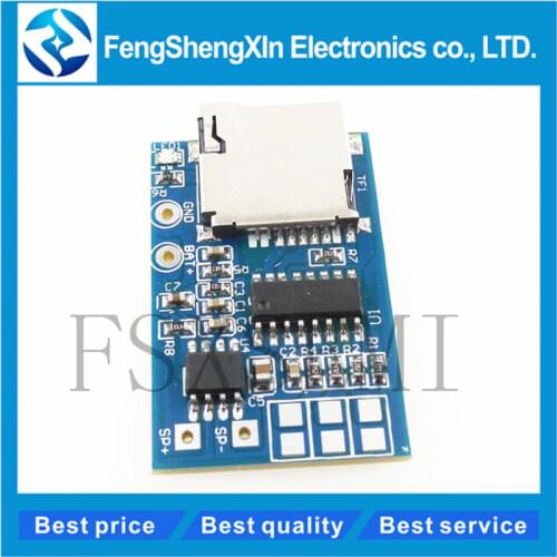 1pcs GPD2846A Board 2W Amplifier TF Card MP3 Player Decoder Module for Arduino GM Power Supply Module 5V Audio Mode