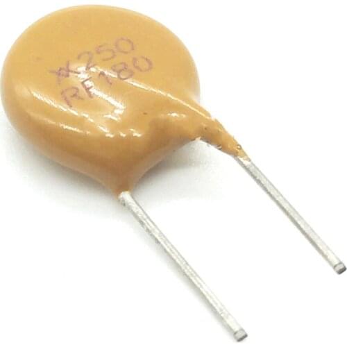 500PCS/LOT Self Recovery Fuse PPTC TRF250-180 X250RF180 250V 0.18A 180MA