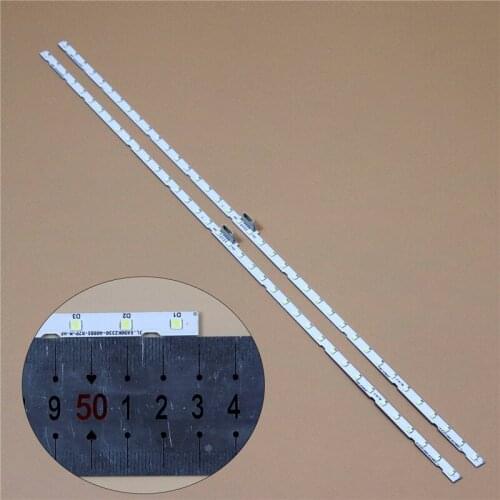 TVs LED Array Bars For Samsung UE49NU7640 UE49NU7642 UE49NU7645 UE49NU7650 LED Backlight Strips Matrix Lamps Lens Bands AOT_49