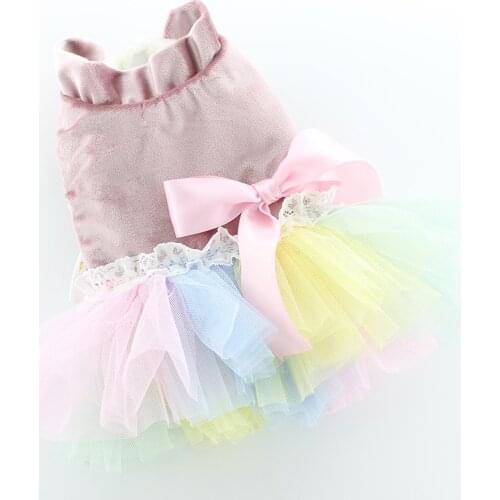 Dog Tutu Skirt Dog Dress Winter Cat Puppy Clothes Yorkshire Pomeranian Maltese Shih Tzu Poodle Schnauzer Pet Clothing Costumes