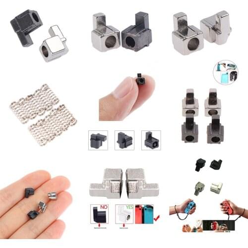 Metal Left Right Slider Buckle Lock Latch Bracket for Nintendo Switch Joy-Con Loose Repair Tool Parts NS JoyCon Controller