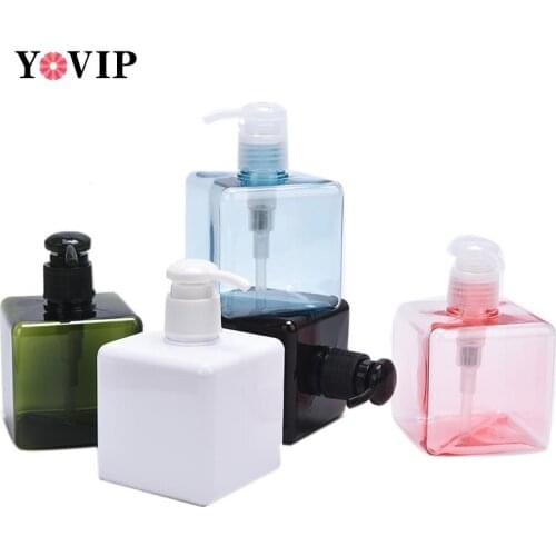 1PC 250ml Plastic Bathroom Liquid Cosmetic Shampoo Liquid Soap Foam Dispenser Container Bottle Hand Pump