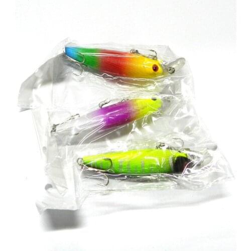 10pcs/lot 15.2g simulation bait 11cm false bait can be combined to suit road sub fishing tackle Minnow colors available