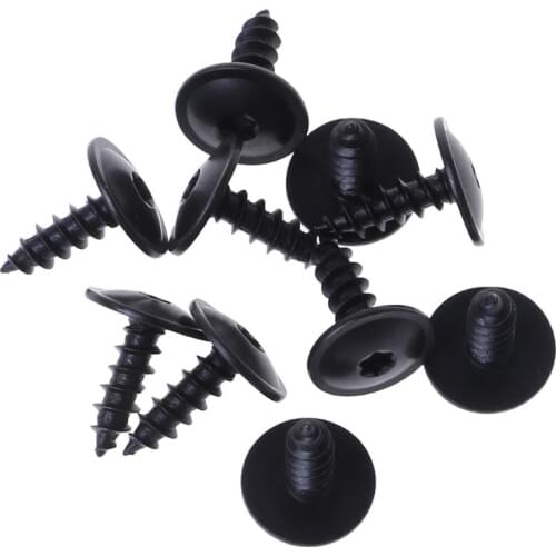 10pcs Engine Cover Undertray Splashguard Wheel Arch Torx Screw For V.W Au.di 5x16mm Clips Nov-29