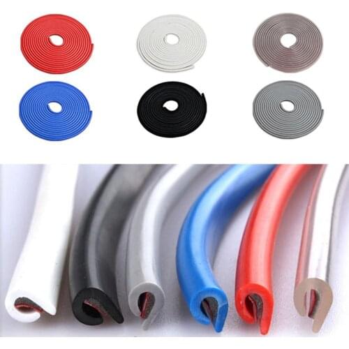5M Car Styling Strip Sticker Vehicle Door Edge Guard Protector Anti-Collision Trim Molding Strip Car Door Protection Strip