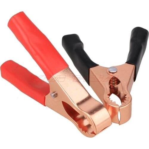 5 pairs 50A 75mm Closed alligator clip Battery Alligator Test Clip Clamp Security Car Battery clip inverter lligator clip