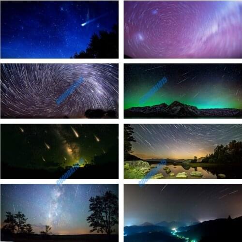 5D DIY Square/Round Drill Embroidery Diamond Painting Cross Stitch Kits Starry Night Scenery Diamond Mosaic Home Decor