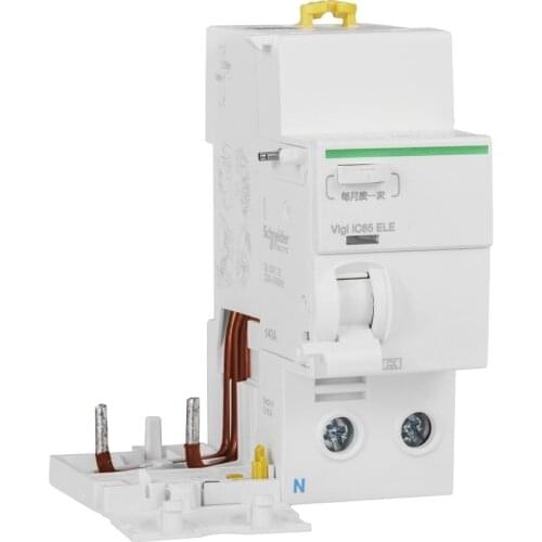Vigi iC65 ELE Circuit Breaker Electronic Instantaneous Residual Current Action Protection Accessories (Class A) 2P 63A 30mA 230V