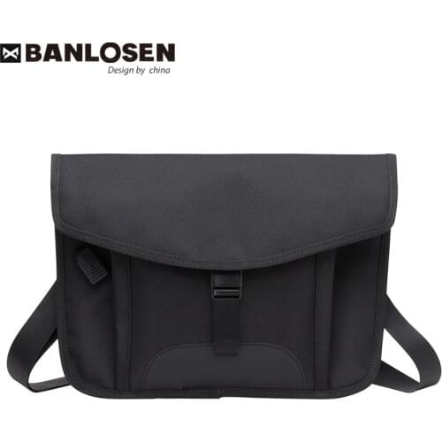 Banlosen 2020 New Fashion Men Shoulder Bag Light Weight Designer Messenger Bag 9.5L For Men Large Capacity Casual Sling Bag Male