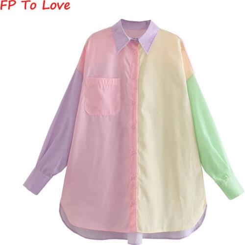 FP TO LOVE Women's Oversized Shirts