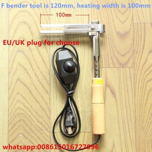 F shape acrylic bender tool, Angle Bender, Arc Shape Bending machine 120mm/acrylic bender machine