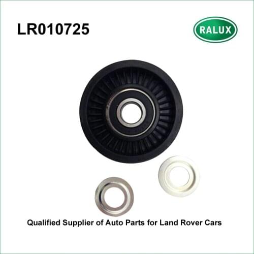 LR010725 V8, 5.0L, Petrol drive car idler pulley for Range Rover 2010-2012 Discovery 4 2010- Range Rover Sport 2010-2013 supply
