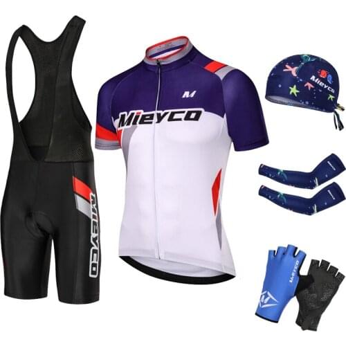 Mieyco Cycling Jersey Set Road Bike Suits With Shorts Sports-Entertainment Mens Clothing Summer 2021 Roupa Ciclismo Masculino