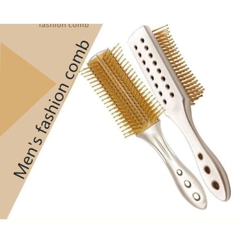 Fashion Men Hair Brush Plastic Antistatic Comb Barber Dressing Salon Styling New Professional Comb Hair Styling Tool