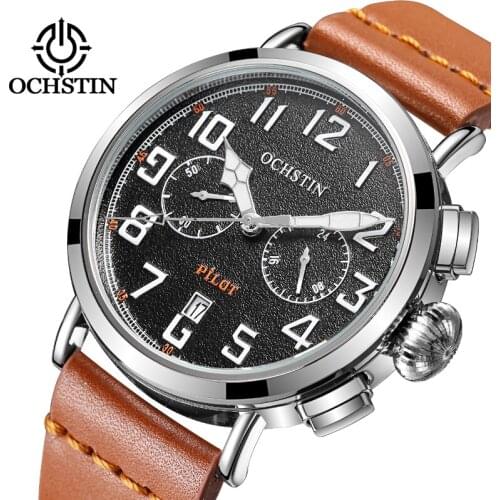 OCHSTIN Men Watch Luxury Top Brand Mens Quartz Watches Business Causal Wristwatch For Male Clocks reloj hombre & montre homme