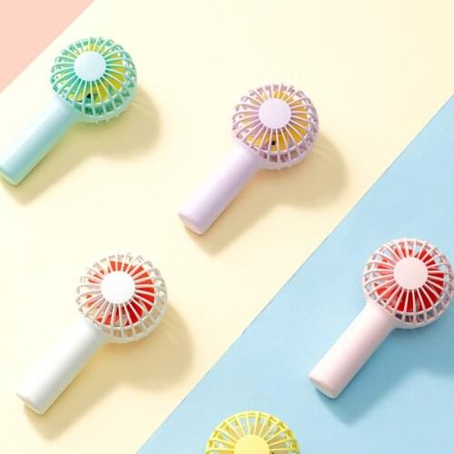 Xiaomi Youpin Portable Smart Handheld Fan Novel Candy Style USB Rechargeable Multi-color Xiaomi Mi Official Store Small Fan