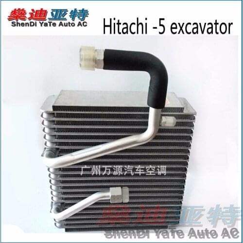 ShenDi YaTe Auto AC Car / automotive air conditioning evaporator core for Hitachi -5 excavator size 250*235*74mm