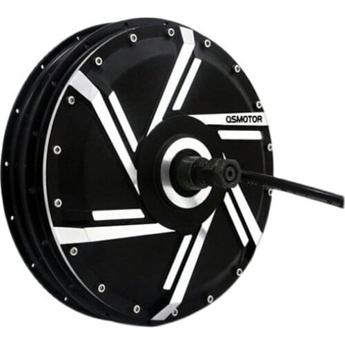 QS 273 8000W 50H V3 Spoke Hub Motor for Electric Motorcycle