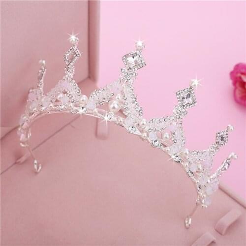 Wedding Headpiece Crown Hair Jewelry Bridal Baroque Rhinestones Headwear Crystal Tiaras Bride Party Hair Accessories