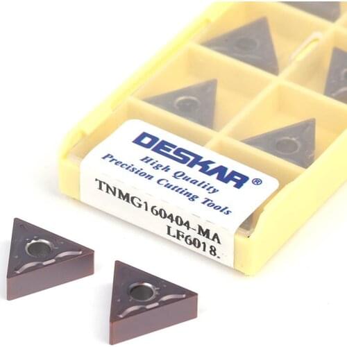 TNMG160404 MA TNMG160408 MA TNMG160404 MA LF6018 Carbide inserts Stainless steel turning tool Turning inserts CNC lathe tools