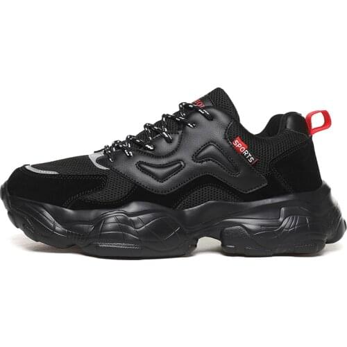 WUJIE Mens Breathable Sneakers