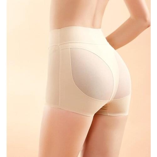 Women Body Shaper Butt Lift Pants Big Sponge Tummy Control Shapewear Push Up Fake Ass Briefs Seamless Hip Enhancer Lingerie