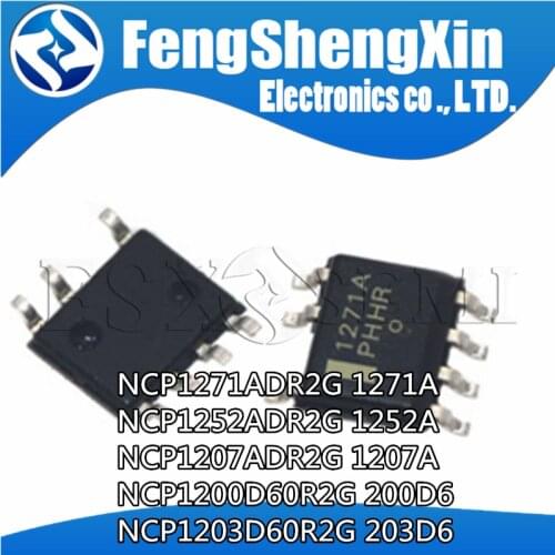 10pcs/lot NCP1207ADR2G NCP1207A NCP1207 1207A PWM Current-Mode Controller IC SOP-8