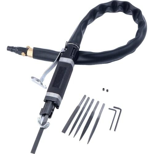 5mm Stroke Pneumatic Reciprocation File Saw Air Tools 8mm Spindle for Trimming Chamfering Deburring