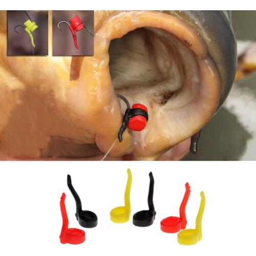 72 Pcs Carp Fishing Accessories Aligner Sleeve Hook Sleeve Carp Hair Rig Soft Terminal Tackles Carp Fishing Tool Pesca 3 Colors