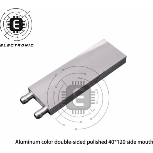 Aluminum Water Block Radiator 30*30*12mm/40x80x12mm/40x120x12mm/40x160x12mm/40x200x12mm