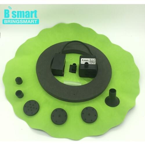 Free shipping JT-160FHY28 200L/H Mini DC Pump Brushless Solar Water Pump Landscape Fountain Floating Pump with Lotus Leaf