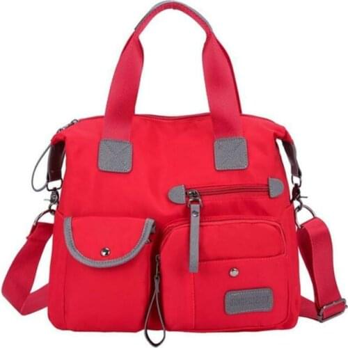 Large Women Ladies Multi Pocket Messenger Handbags Cross Body Bags Shoulder Bags