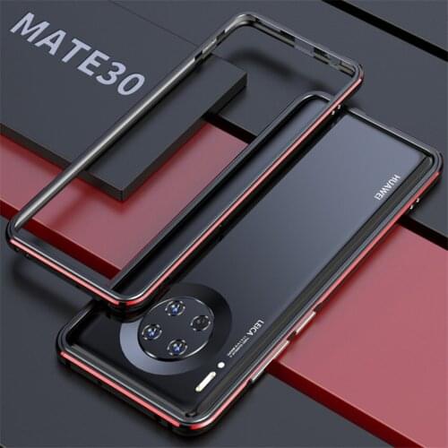 For Huawei mate 30 Case Metal Frame Double Color Aluminum Bumper Protect Cover for Huawei mate 30 Case
