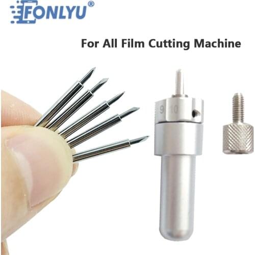FONLYU Hydrogel Film Cutting Blade Knife Compatible For Mobile Phone Screen Protector Back Skin Film Cutting Machine Cutter