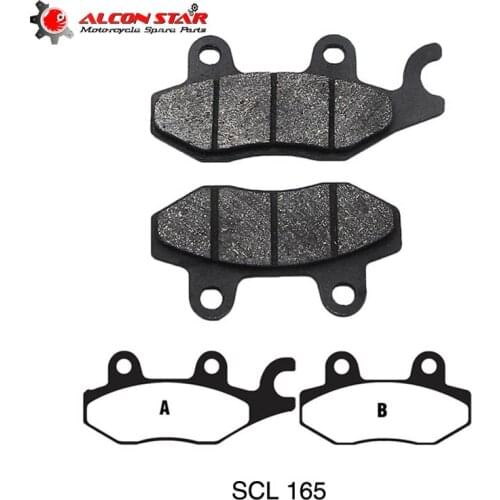 Alconstar Motorcycle Disc Brake Pads Set For For APACHE RLX150 S CF MOTO CF500-5/CF 600/CF800 CPI XT50 Brake System Part