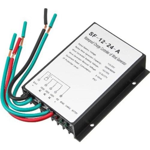 12V/24V 300/600W Wind Turbine Generator Charge Controller Regulator Waterproof Automatic Identified Brake Waterproof