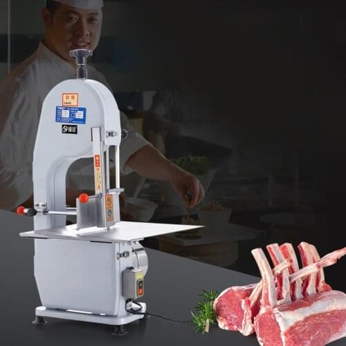 220V Bone Sawing Machine Bone Cutting Machine Frozen Meat Cutter Commercial Cut Trotter/Ribs/Fish/Meat/Beef Machine QG-250