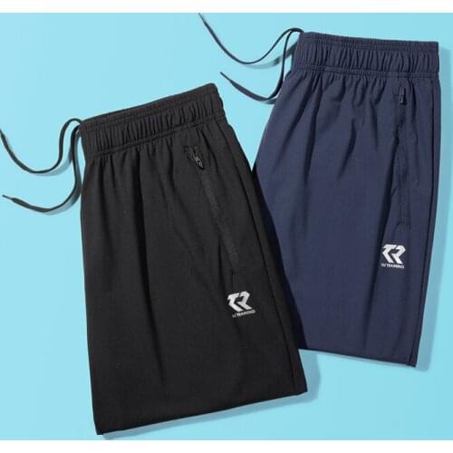 Hot Mens Clothing Pants Capris Casual Street Sport Quick Dry 361 Degree Gym Black Short for Men Sweatpants Sport