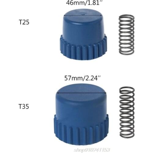 Nylon Trimmer Head Bump Knob Metal Spring for husqvarna T25/T35 Replacement Part D24 20 Dropshipping