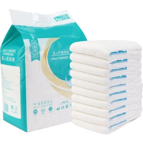 L Size Adult Disposable Urine Pad Mat Nursing Diapers for Elderly Patients