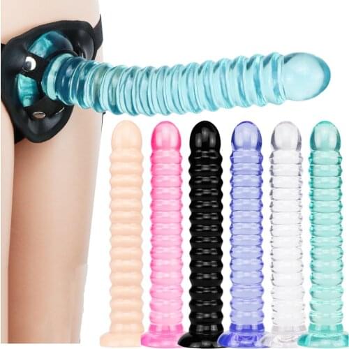 Strap on Dildos for Women Lesbian Adult Sex BDMS Games Long Anal Plug Adjustable Strapon Dildos Anal Sex Toy for Women Men