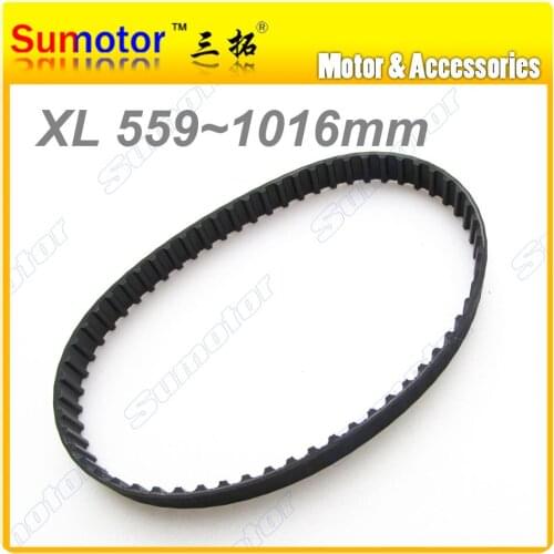 XL Length 17" 18" 19" 20" 21" 22" 23" 25" 27" 30" 31.6" Width 10mm Pitch 0.2 inch rubber closed Timing belt for CNC 3D printer