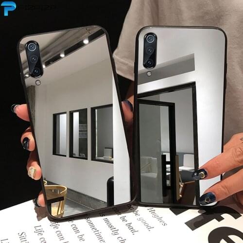 Luxury Cover for Samsung Galaxy A20 A30 A50 A70 A6 A8 A7 2018 S10 S8 S9 Plus S10e Note 10 A10 A40 Mirror Back Anti-Scratch Case