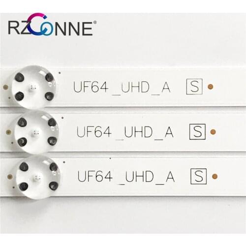 LED Backlight strip 8 lamp For LG Innotek Direct 43inch UHD 1Bar 24EA type TV 43UH610V 43UH6030 UF64_UHD_A 43LH5700 43LH60FHD