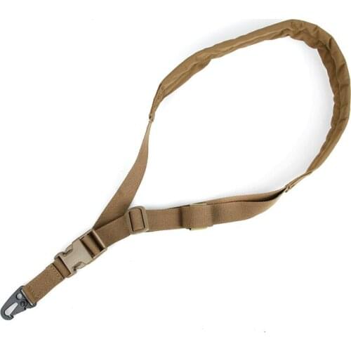 TMC Single Point Padded Sling RG/WG/BK/MCBK/WL For CS Play Tactical Hunting TMC2953-MCBK/MTP/A1