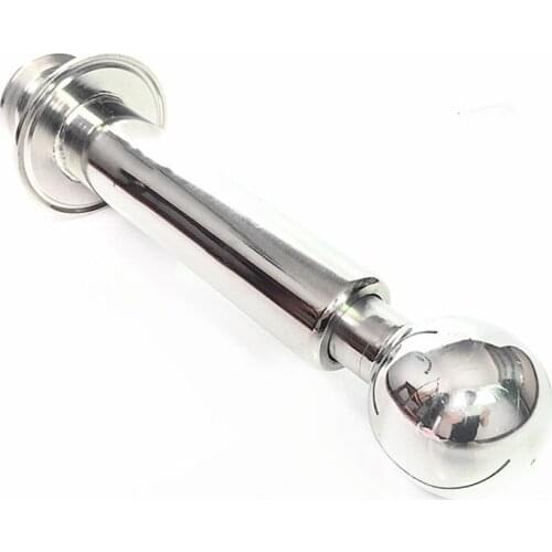 1.5" Tri Clamp x 2.5" Tri Clover CIP Rotary Cleaning Ball SUS 304 Stainless Steel Sanitary Fitting Beer Beering Length 280mm